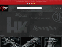 Tablet Screenshot of brothersinarmsguns.com